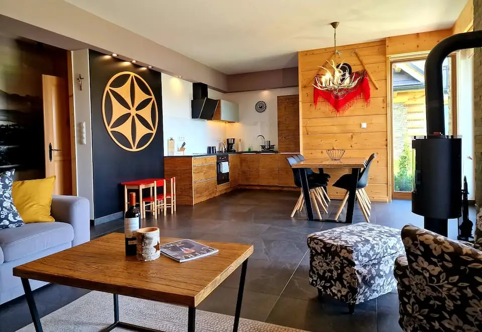 Ekskluzywny apartament Czorsztyn z sauną i ogrodem — 4